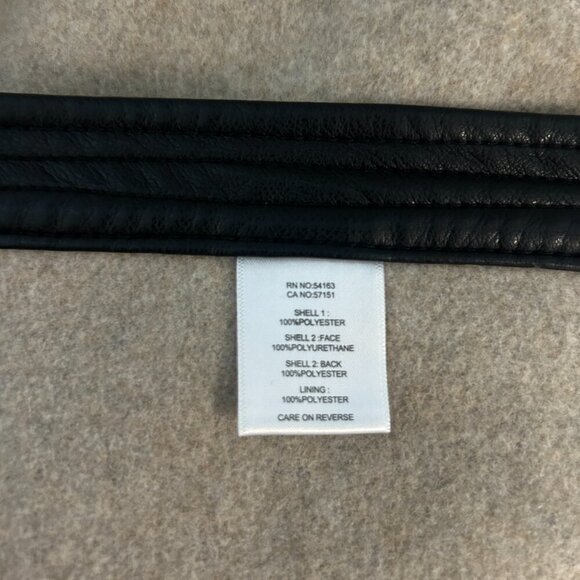 Marc New York Full Zip Poncho Jacket With Black Trim - Picture 2 of 8